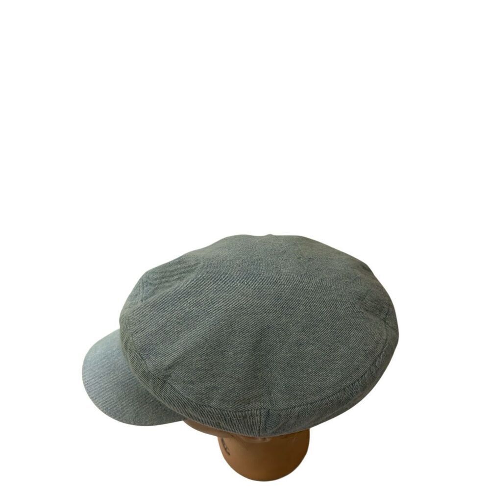 Denim Blue Newsboy Cap Hat